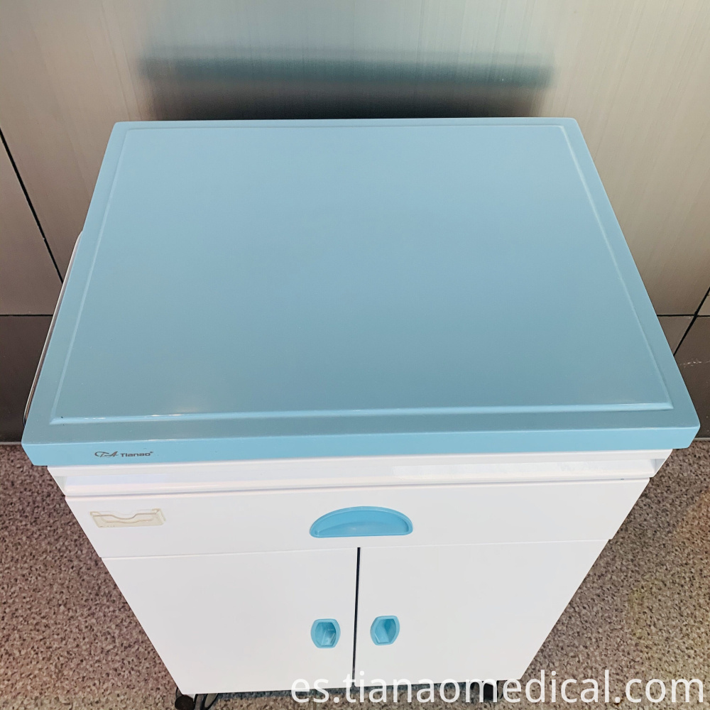 Mesita de noche de acero para hospitales Hospital Steel Bedside Cabinet